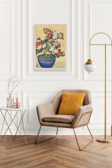 Ohara Koson Ahşap Çerçeveli Tablo 50 x 70