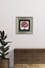 Bereket Ağacı Çerçeveli Taş Tablo 20 cm