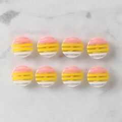 Loren Crafts 8'li Desenli Düğme - 1086