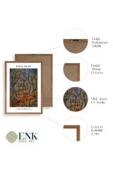 Paul Klee Ahşap Çerçeveli Tablo 50 x 70