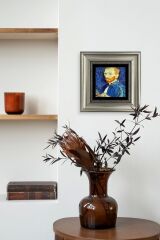 Van Gogh Çerçeveli Taş Tablo 20 cm