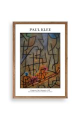 Paul Klee Ahşap Çerçeveli Tablo 17 x 23
