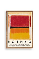 Rothko Ahşap Çerçeveli Tablo 50 x 70