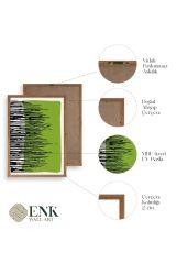 Modern Ahşap Çerçeveli Tablo 30 x 42