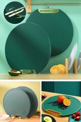 BUFFER® Mutfak Sebze,Meyve,Et,Balık,Ekmek Doğrama Kesme Tahtası Standlı Kesim Panosu