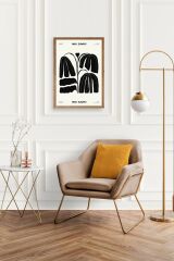 Çiçek Ahşap Çerçeveli Tablo 30 x 42