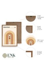 Bauhaus Ahşap Çerçeveli Tablo 23 x 30