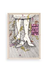 Gastby's Ahşap Çerçeveli Tablo 30 x 42