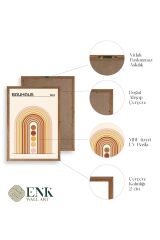 Bauhaus Ahşap Çerçeveli Tablo 17 x 23