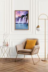 Manzara Doğa Ahşap Çerçeveli Tablo 17 x 23