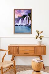 Manzara Doğa Ahşap Çerçeveli Tablo 50 x 70