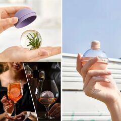 BUFFER® Hunili Altı Silikon Kolay Çıkabilen Büyük Boy Küre Buzluk