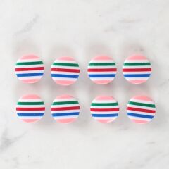 Loren Crafts 8'li Desenli Düğme - 1103