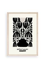 Çiçek Ahşap Çerçeveli Tablo 17 x 23