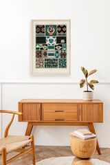 Motif Ahşap Çerçeveli Tablo 50 x 70