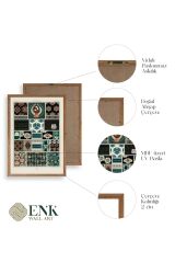 Motif Ahşap Çerçeveli Tablo 50 x 70