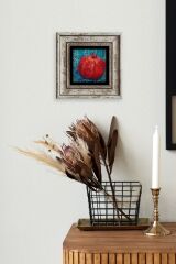 Bereket Narı Çerçeveli Taş Tablo 20 cm