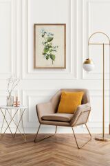 Çiçek Ahşap Çerçeveli Tablo 30 x 42