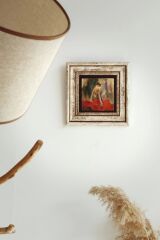 Çerçeveli Taş Tablo , Çerçeveli Taş Duvar Dekoru-enkcrcvtbl-00153 20 cm