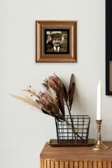 Atatürk Çerçeveli Taş Tablo 20 cm