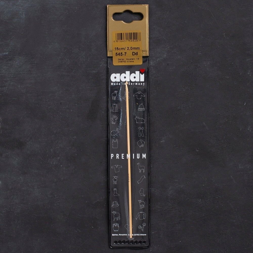 Addi Bambus 2mm 15cm Bambu Yün Tığ - 545-7