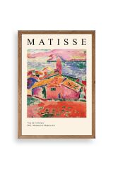 Henri Matisse Ahşap Çerçeveli Tablo 30 x 42