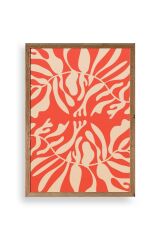 Modern Ahşap Çerçeveli Tablo 17 x 23