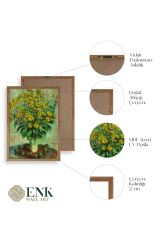 Ağaç Ahşap Çerçeveli Tablo 30 x 42