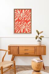 Modern Ahşap Çerçeveli Tablo 23 x 30