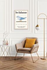 Les Lalanne Ahşap Çerçeveli Tablo 23 x 30