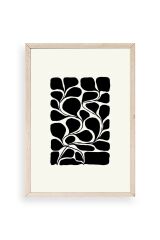 Desen Ahşap Çerçeveli Tablo 50 x 70