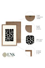 Desen Ahşap Çerçeveli Tablo 50 x 70