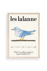 Les Lalanne Ahşap Çerçeveli Tablo 17 x 23