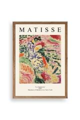 Henri Matisse Ahşap Çerçeveli Tablo 17 x 23
