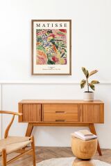 Henri Matisse Ahşap Çerçeveli Tablo 17 x 23