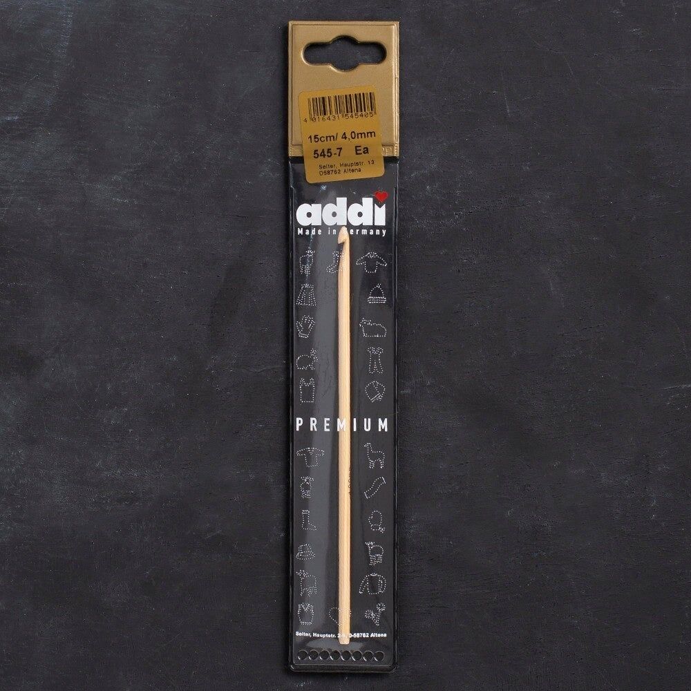 Addi Bambus 4mm 15cm Bambu Yün Tığ - 545-7