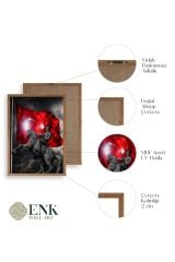 Atatürk Ahşap Çerçeveli Tablo 30 x 42