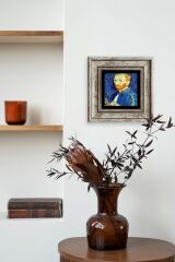 Van Gogh Çerçeveli Taş Tablo 20 cm