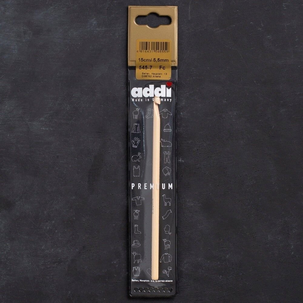 Addi Bambus 5,5mm 15cm Bambu Yün Tığ - 545-7