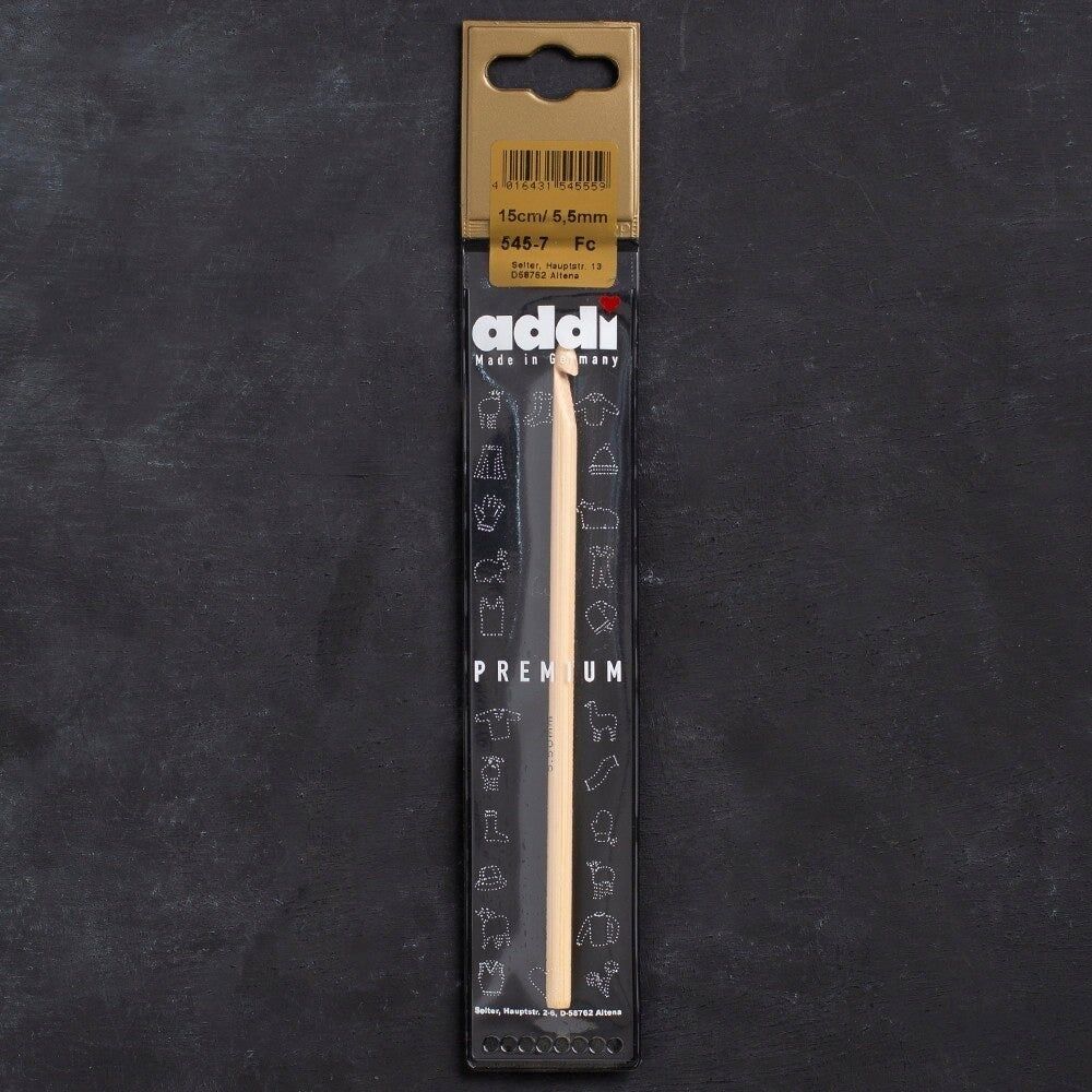 Addi Bambus 5,5mm 15cm Bambu Yün Tığ - 545-7