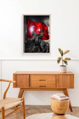 Atatürk Ahşap Çerçeveli Tablo 23 x 30