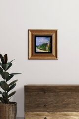 Van Gogh Çerçeveli Taş Tablo 20 cm