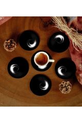 6 Adet Desenli Mdf Bardak Altlığı