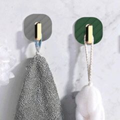 BUFFER®  2li Yapışkanlı Retro Askılık Dolap Kapak Kulpu Gri