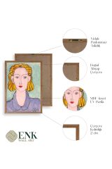 Henri Matisse Ahşap Çerçeveli Tablo 30 x 42