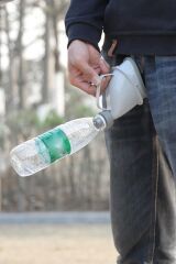 BUFFER® Unisex Taşınabilir Hijjenik Seyahat Tuvalet Aparatı Seyahat Tuvalet Hunisi