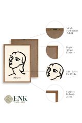 Matisse Ahşap Çerçeveli Tablo 30 x 42