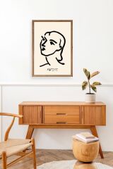 Matisse Ahşap Çerçeveli Tablo 17 x 23