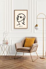 Matisse Ahşap Çerçeveli Tablo 17 x 23