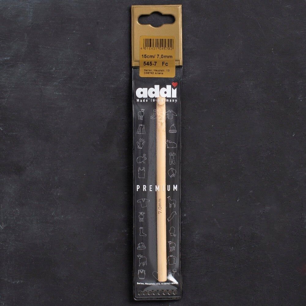 Addi Bambus 7mm 15cm Bambu Yün Tığ - 545-7